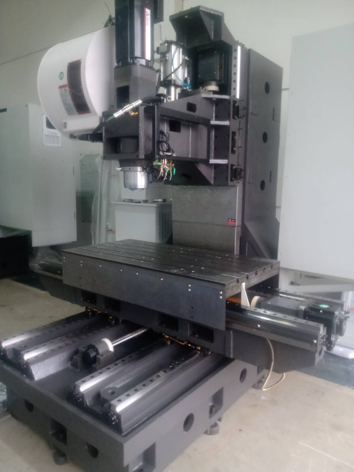 Registro 3 da montagem de máquina importada recebida desmontada